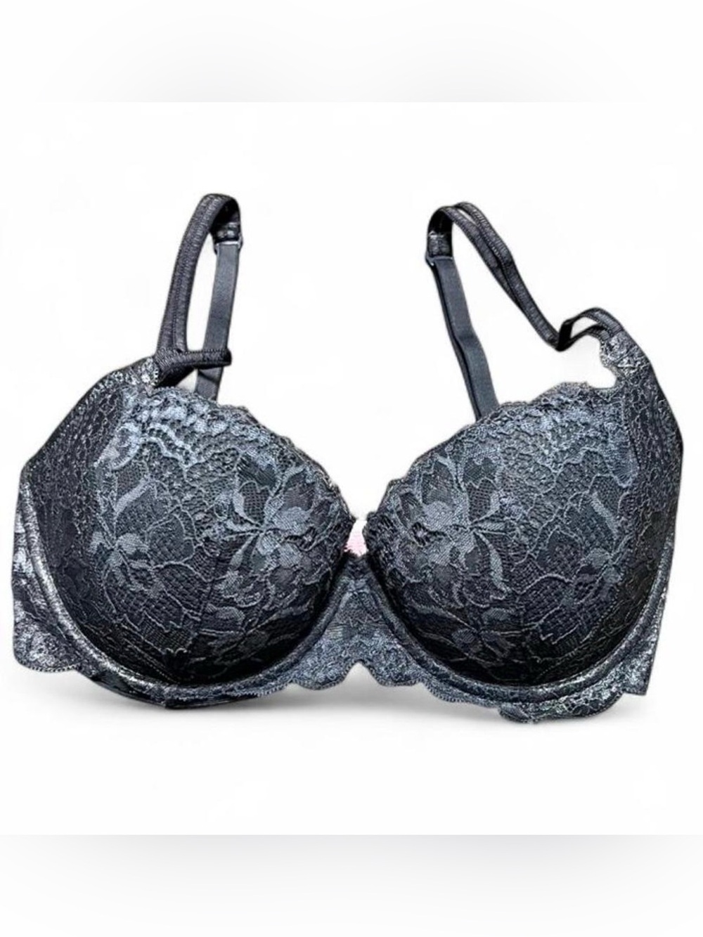Black Lace Push Up Bra